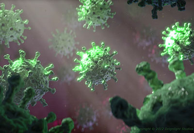 Stereoscopic 3D Discovery Channel Rotovirus Medical Animation